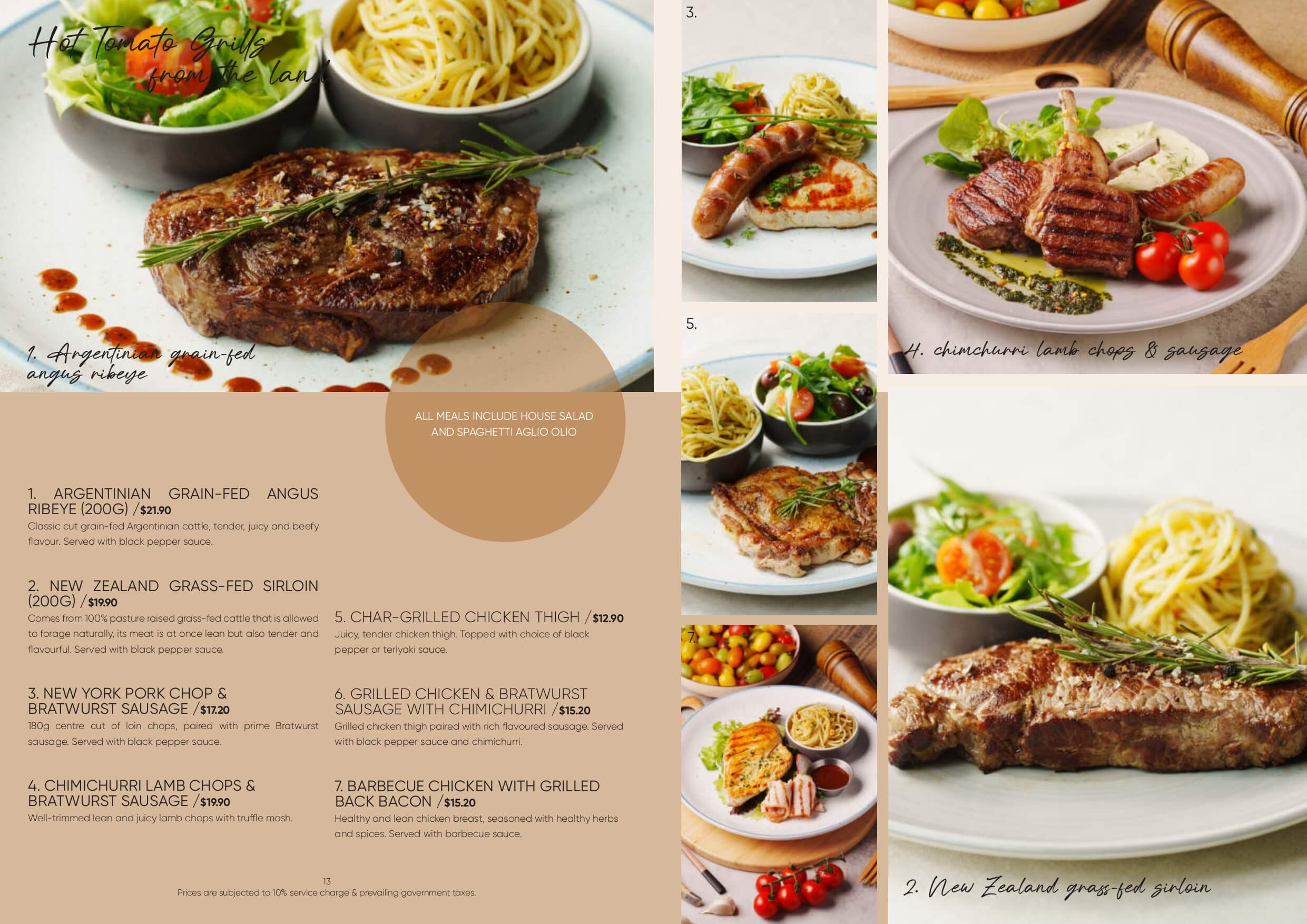 Jewel Menu Hot Tomato Singapore Restaurant